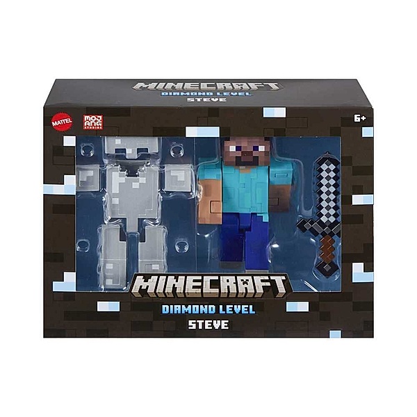 Mattel Minecraft Collector Diamond Level Steve