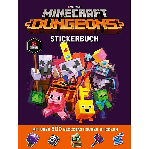 Minecraft Dungeons Stickerbuch, Minecraft