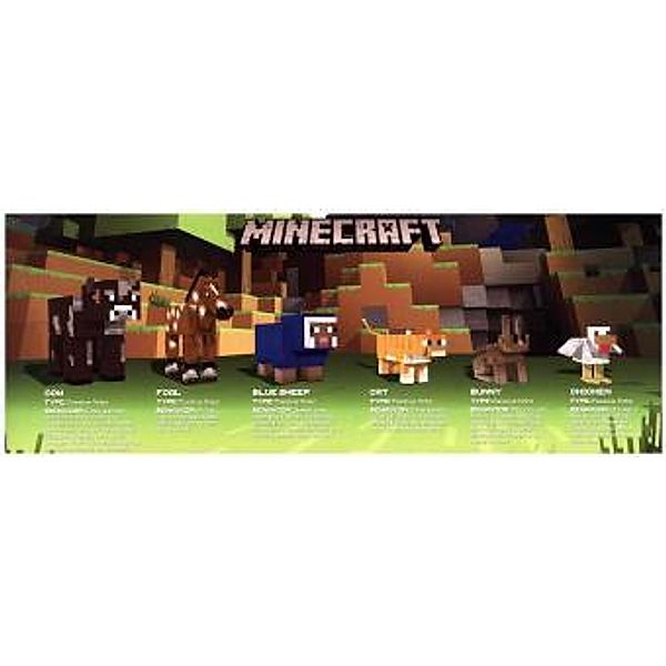 Minecraft Multipack Zahme Tier, Spielfiguren