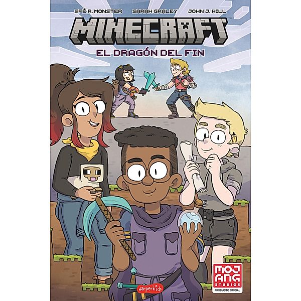 Minecraft oficial: El Dragón del Fin - cómic, Sfé R. Monster, Mojan Ab