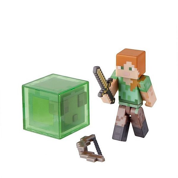 NBG Minecraft Sammelfigur Alex mit Zubehör