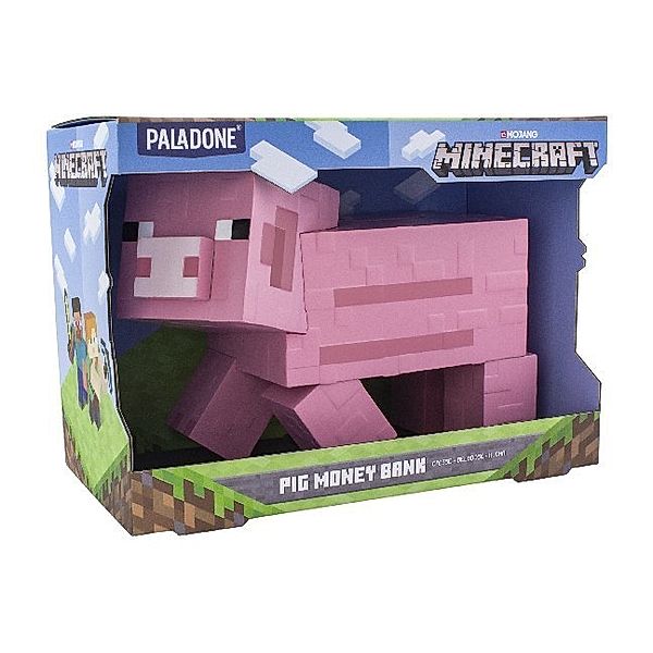 Minecraft Spardose Schwein