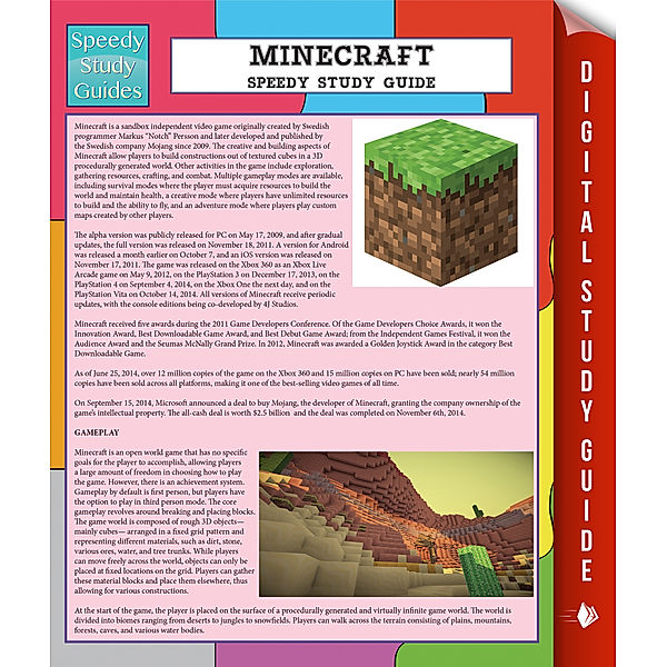 Minecraft Speedy Study Guide (Speedy Study Guide), Speedy Publishing