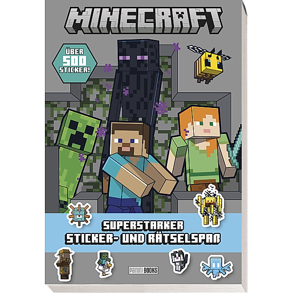 Minecraft: Superstarker Sticker- und Rätselspaß, Panini