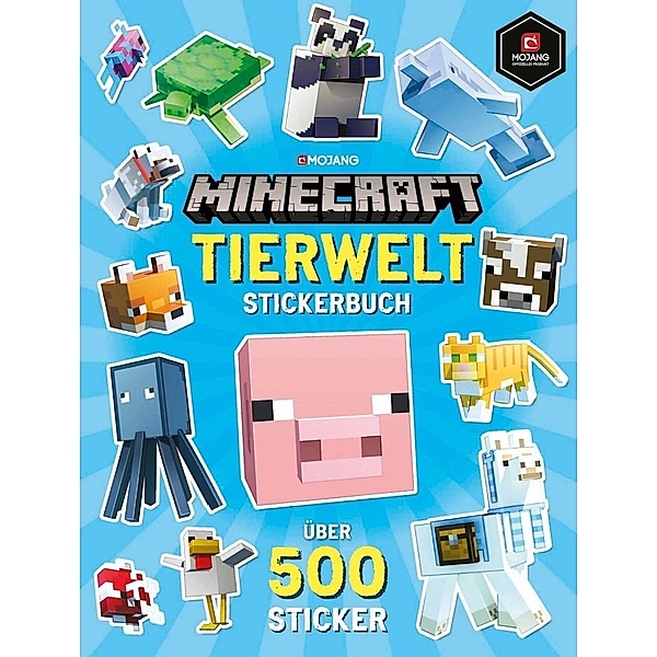 Minecraft Tierwelt Stickerbuch, Minecraft