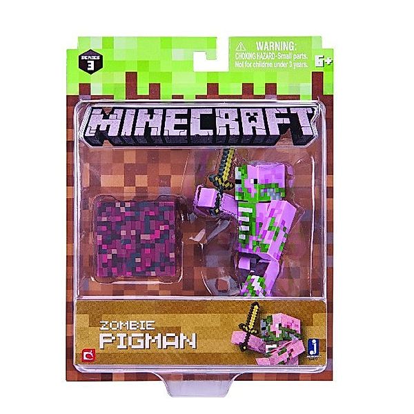 NBG Minecraft Zombie Pigman mit, Spielfigur