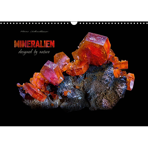 MINERALIEN designed by nature (Wandkalender 2019 DIN A3 quer), Heinz Schmidbauer