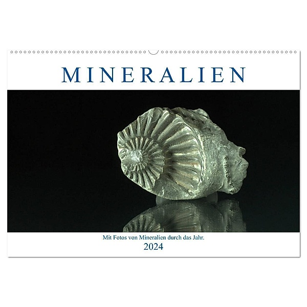 Mineralien (Wandkalender 2024 DIN A2 quer), CALVENDO Monatskalender, Ralf Eckert