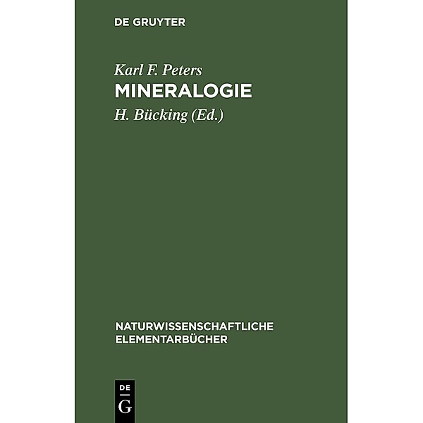 Mineralogie, Karl F. Peters