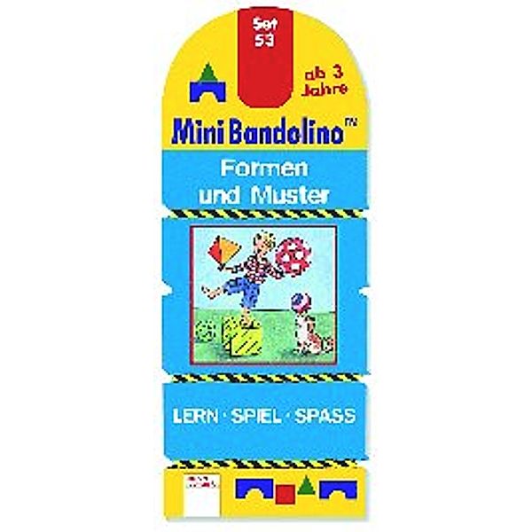 ARENA Mini Bandolino-Set 53: Formen und Muster: Lern Spiel Spaß