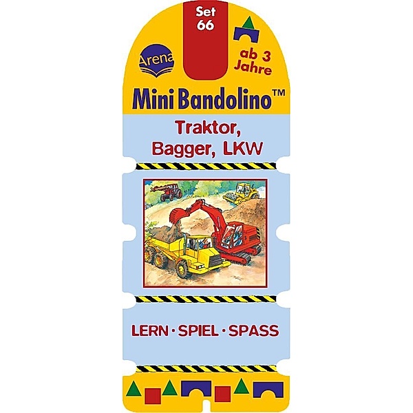 ARENA Mini Bandolino-Set 66: Traktor, Bagger, LKW, Christine Morton