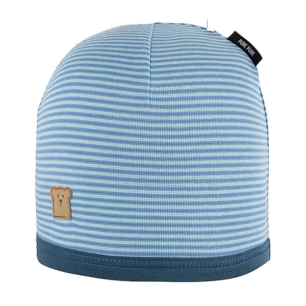 PURE PURE BY BAUER Mini-Beanie NIA gestreift in nautic/ sky