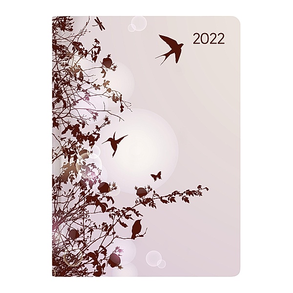 Mini-Buchkalender Style Hummingbird Tree 2022