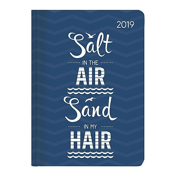 Mini-Buchkalender Style Salty Air 2019, ALPHA EDITION