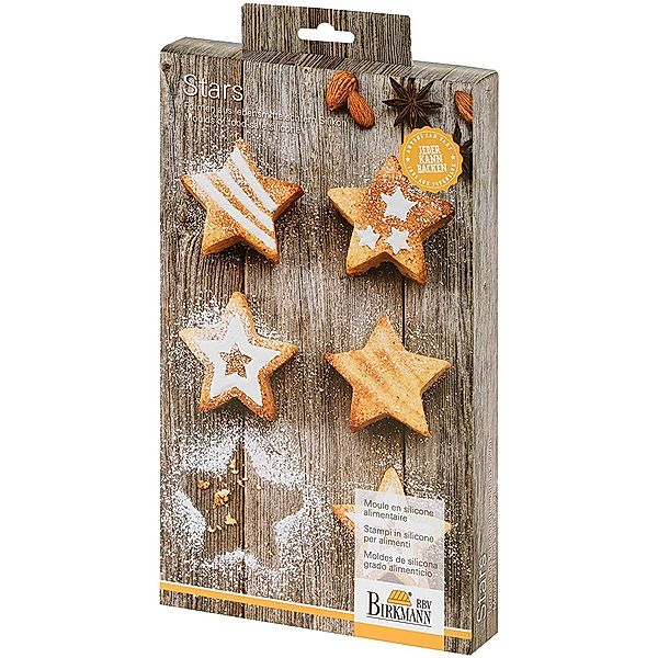 Mini-Cakes Stars mittel