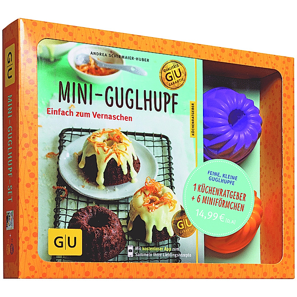 Mini-Guglhupf-Set, mit Mini-Förmchen, Andrea Schirmaier-Huber