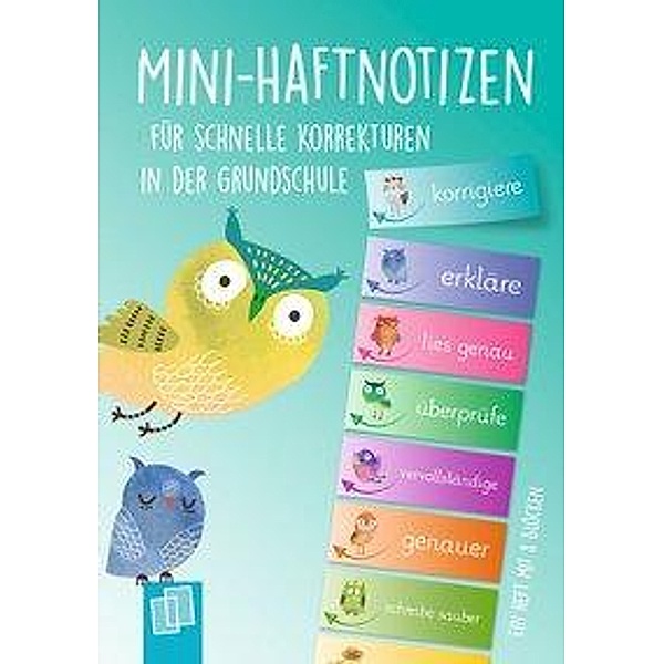 Mini-Haftnotizen für schnelle Korrekturen in der Grundschule, Redaktionsteam Verlag an der Ruhr