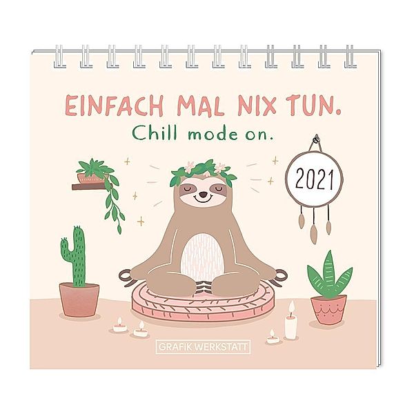 Mini-Kalender 2021 Einfach mal nix tun.