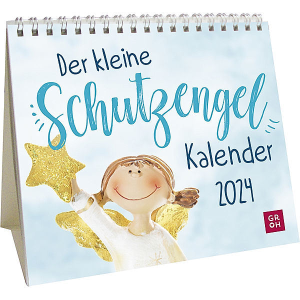Mini-Kalender 2024: Der kleine Schutzengelkalender, Mini-Kalender 2024: Der kleine Schutzengelkalender