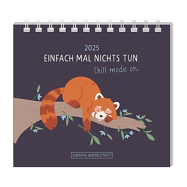 Mini-Kalender 2025 Einfach mal nichts tun.
