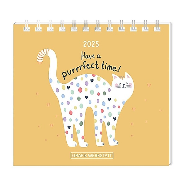 Mini-Kalender 2025 Have a purrrfect time!