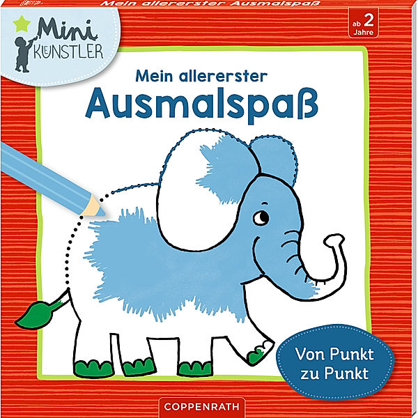 Mini-Künstler / Mein allererster Ausmalspass