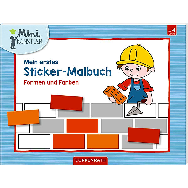 Mini-Künstler / Mein erstes Sticker-Malbuch - Formen und Farben