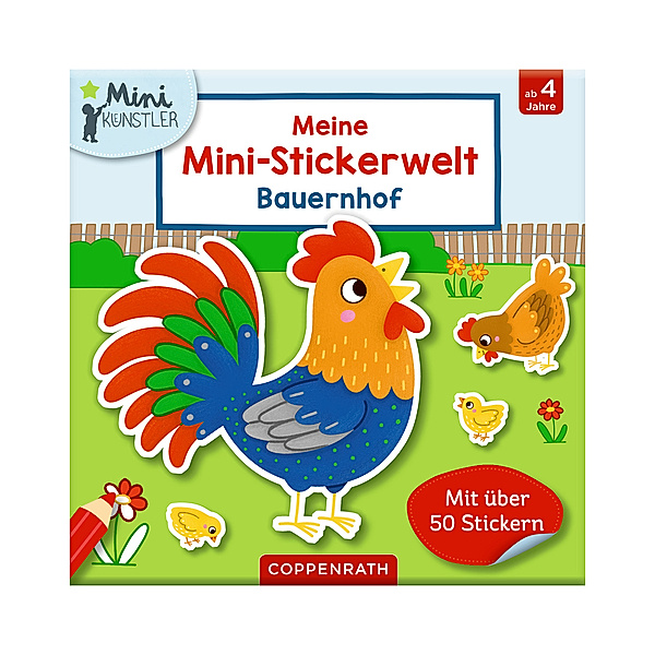 Mini-Künstler / Meine Mini-Stickerwelt - Bauernhof