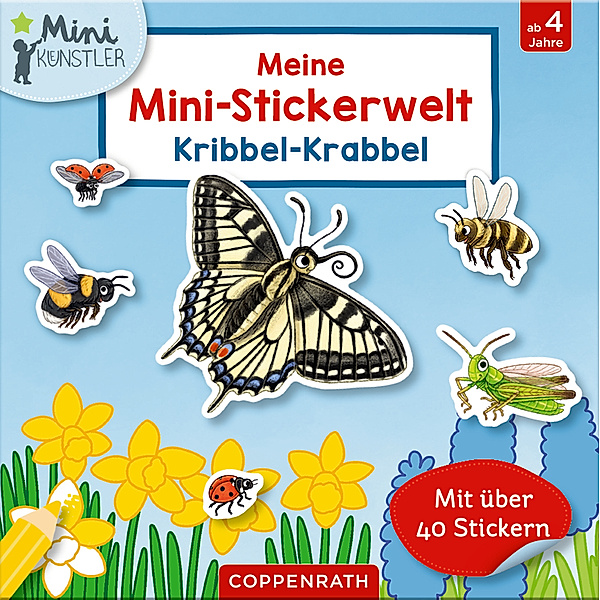 Mini-Künstler / Meine Mini-Stickerwelt - Kribbel-Krabbel