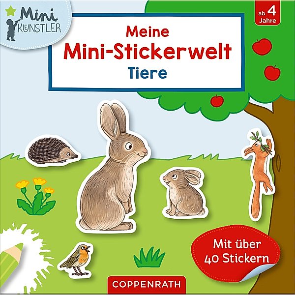 Mini-Künstler / Meine Mini-Stickerwelt - Tiere