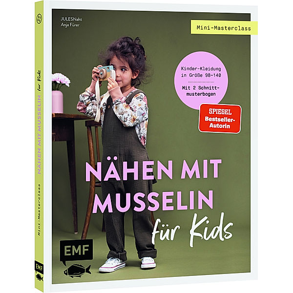 Mini-Masterclass - Nähen mit Musselin für Kids, JULESNaht, Anja Fürer