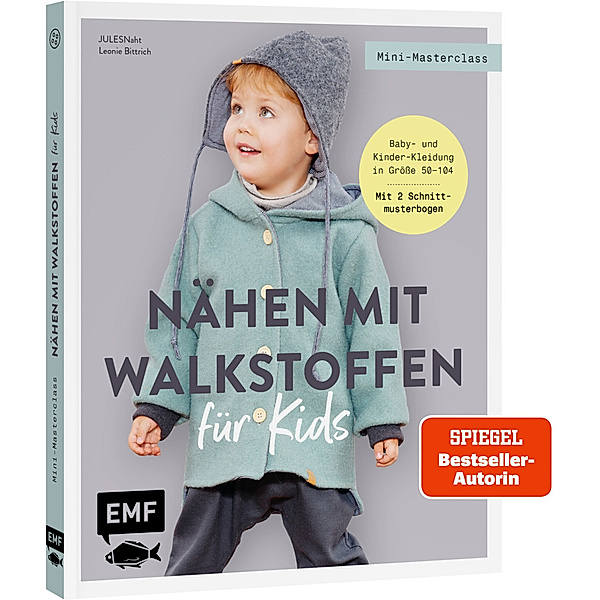 Mini-Masterclass - Nähen mit Walkstoffen für Kids, JULESNaht, Leonie Bittrich