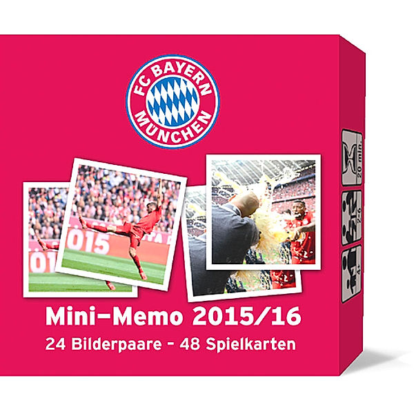 Mini Memo FC Bayern München 15/16
