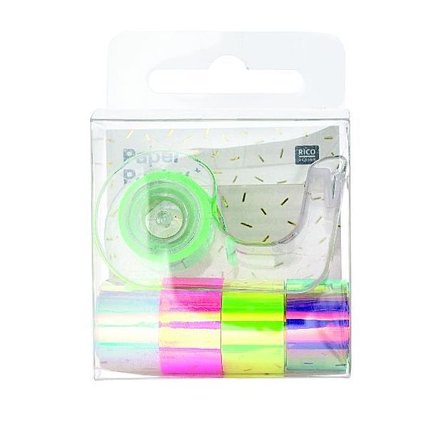 Mini Mirror Tape Set, Regenbogen