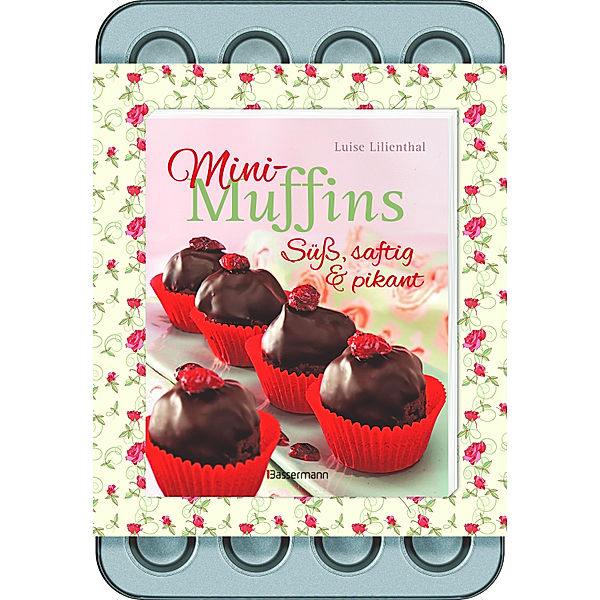 Mini-Muffins-Set, mit 24er-Backform, Luise Lilienthal