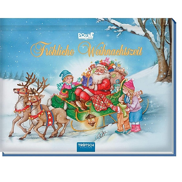 Mini Pop-Up Buch Fröhliche Weihnachtszeit