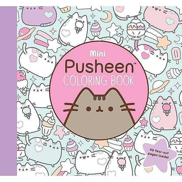 Mini Pusheen Coloring Book, Claire Belton