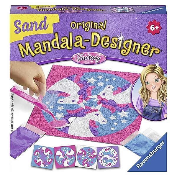 Mini Sand Mandala-Designer Fantasy