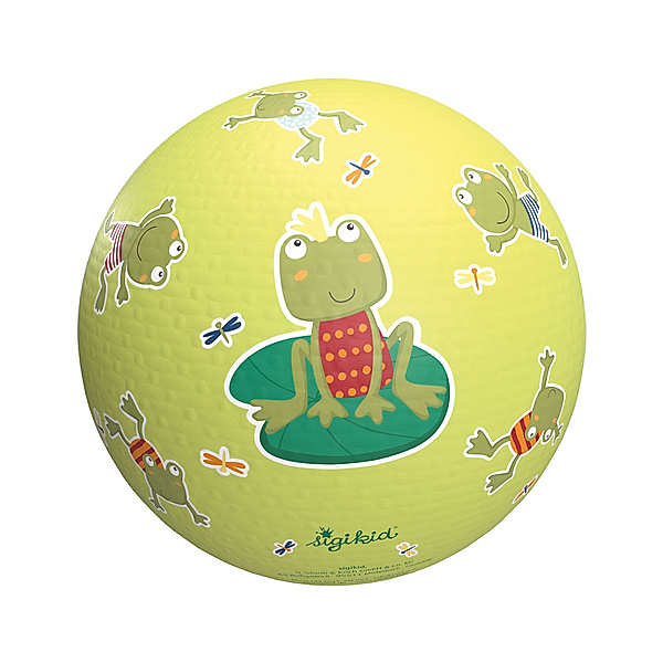 Sigikid Mini-Spielball FROSCH (Ø12cm) in grün