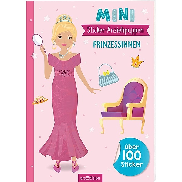 Mini-Sticker-Anziehpuppen - Prinzessinnen
