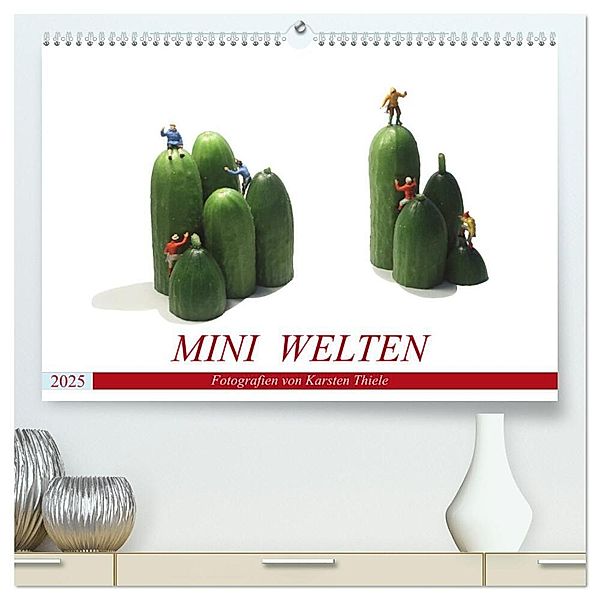 MINI WELTEN (hochwertiger Premium Wandkalender 2025 DIN A2 quer), Kunstdruck in Hochglanz, Calvendo, Karsten Thiele