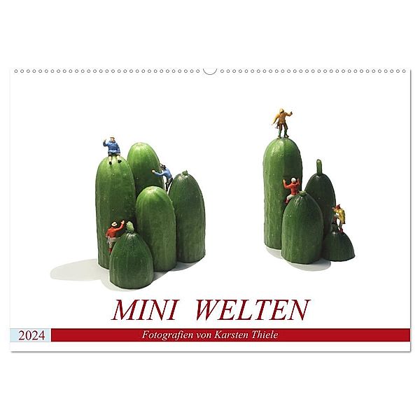 MINI WELTEN (Wandkalender 2024 DIN A2 quer), CALVENDO Monatskalender, Karsten Thiele