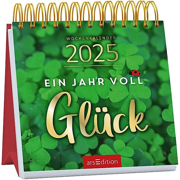 Mini-Wochenkalender Ein Jahr voll Glück 2025