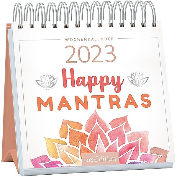 Mini-Wochenkalender Happy Mantras 2023