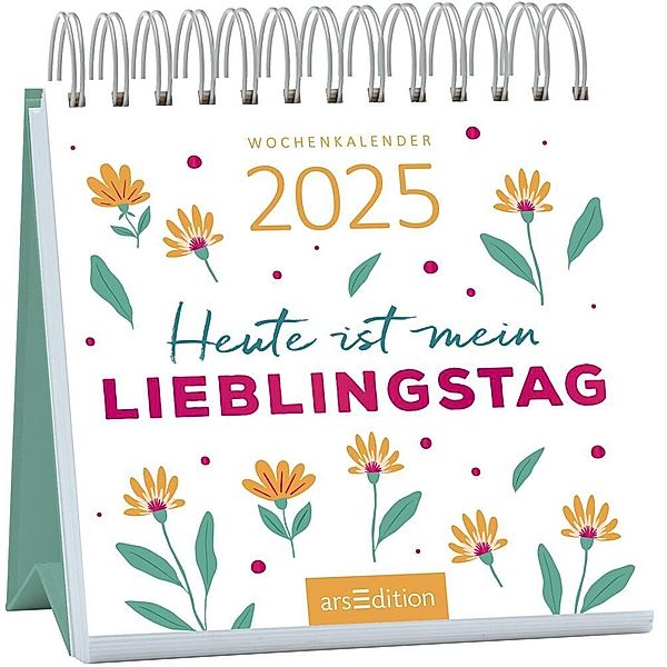 Mini-Wochenkalender Heute ist mein Lieblingstag 2025