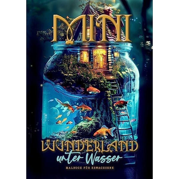Mini Wunderland unter Wasser Malbuch für Erwachsene, Monsoon Publishing