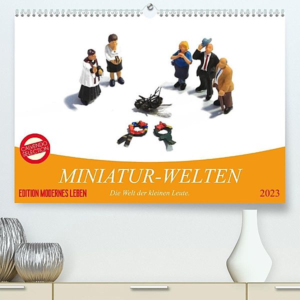 MINIATUR-WELTEN (Premium, hochwertiger DIN A2 Wandkalender 2023, Kunstdruck in Hochglanz), Karsten Thiele