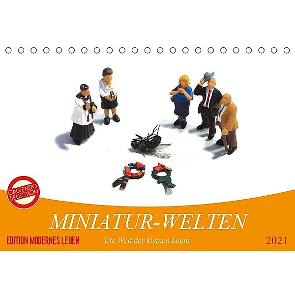MINIATUR-WELTEN (Tischkalender 2021 DIN A5 quer), Karsten Thiele