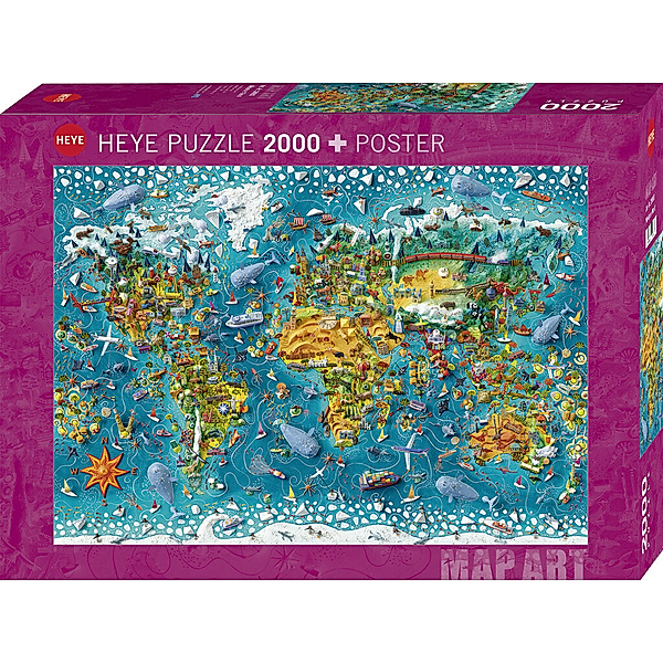 Heye, Heye Puzzle Miniature World Puzzle, Sarah Drake
