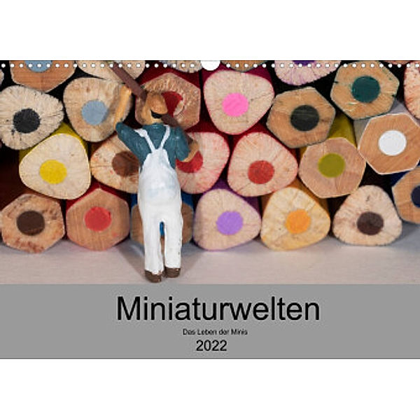 Miniaturen - Das Leben der Minis (Wandkalender 2022 DIN A3 quer), Jürgen Trimbach